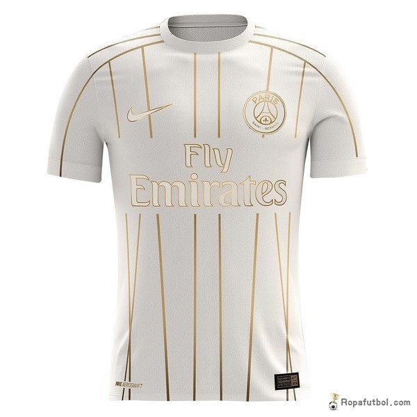 Camiseta Paris Saint Germain Replica Segunda Ropa 2018/2019 Blanco